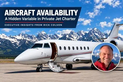 Salt Lake City private jet aircraft availability explained by Rick Colson
